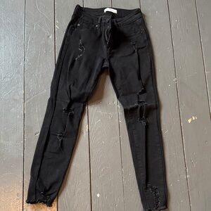 KanCan black distressed Denim Jeans